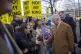 Charles Windsor meets members of the public in Middlesbrough