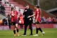 Manchester United's Ella Toone and Gabrielle George (right) 