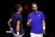 Andy Murray (right) and Novak Djokovic, September 22, 2022
