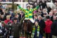 Harry Skelton atop The New Lion after winning the Turners No
