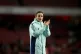 Arsenal manager Renee Slegers acknowledges the crowd at the 