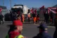 Members of Unite on the picket line in Tyseley, Birmingham, 
