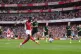 Arsenal's Thomas Partey scores their side's first goal of th