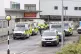 Ambulances outside the Accident and Emergency Department at 
