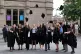 Medical students celebrating their graduation at The Univers