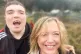 Lucy Burke and her son Danny