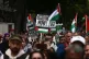 People take part in a pro-Palestine march in central London 