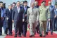 In this photo released by the Press Information Department, 