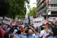 People take part in the National march for Palestine in cent