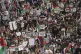 People take part in a national demonstration for Gaza from R