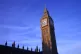 The Elizabeth Tower, known as Big Ben, at Westminster Palace