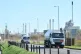 Petrol Tankers leave Stanlow Oil refinery, Ellesmere port, C