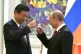 The Chinese and Russian presidents toast an energy deal 