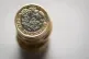 British one pound coins, January 26, 2018