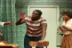 Trouble in mind: Seun Shote, Fode Simbo and Donna Berlin in 