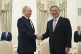 Russian President Vladimir Putin (left) and Chinese Premier 