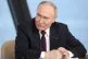 Russian President Vladimir Putin speaks to senior news leade