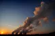 The sun setting over Ratcliffe on Soar Power Station near No