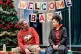 ON NEUTRAL GROUND: Elliot Levey and Amber James in Snowflake