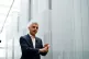 Mayor of London Sadiq Khan speaks to the media during a visi