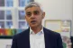 The Mayor of London, Sadiq Khan, speaks to the media after l
