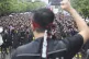 Members of the National Samsung Electronics Union shout slog