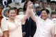 Philippine President Ferdinand Marcos Jr. (center right) and