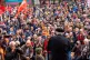 Arthur Scargill speaking at the rally for Orgreave