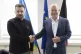 German Chancellor Olaf Scholz, right, and Ukraine's Presiden