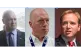 Anger: Leaders of RMT, FBU and GMB Mick Lynch, Matt Wrack an