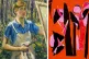Self-Portrait, c. 1928 and Desert Moon, 1955