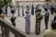 People wait to cast their ballot for legislative elections i