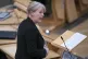 Finance Secretary Shona Robison in the main chamber during t