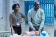 ‘Shit parenting’: Andrea Hall (Grace) with Ivan Oyik (Ri
