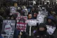 Protesters attend a rally against South Korean President Yoo