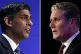 Prime Minister Rishi Sunak (left) and Labour leader Keir Sta