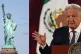Mexican President Andres Manuel Lopez Obrador (right) said h