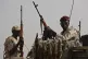 Sudanese soldiers from the Rapid Support Forces unit, led by