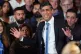 Prime Minister Rishi Sunak delivers a speech in central Lond