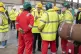First Minister John Swinney during a visit to the Harland an