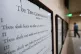 A copy of the Ten Commandments is posted along with other hi