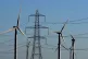 The Little Cheyne Court Wind Farm amongst existing electrici