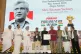 Sitaram Yechury (red shirt) receiving Best Parliamentarian A