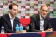 Newly appointed England head coach Thomas Tuchel with FA CEO