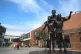A general view of ‘The Three Degrees’ statue of West Bro