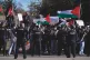 Protesters calling for a ceasefire in Israel’s war with Ha