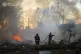 In this photo provided by the Ukrainian Emergency Service, f