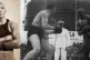 Jack Johnson in his prime in 1908 (left) and (right) Johnson