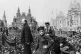 Lenin speaking in Moscow's Red Square on May Day, 1919