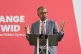 First Minister of Wales Vaughan Gething speaks at the launch